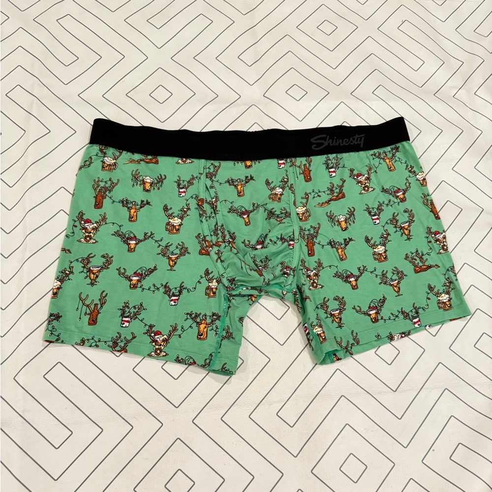 Shinesty Holiday Ball Hammock Briefs
